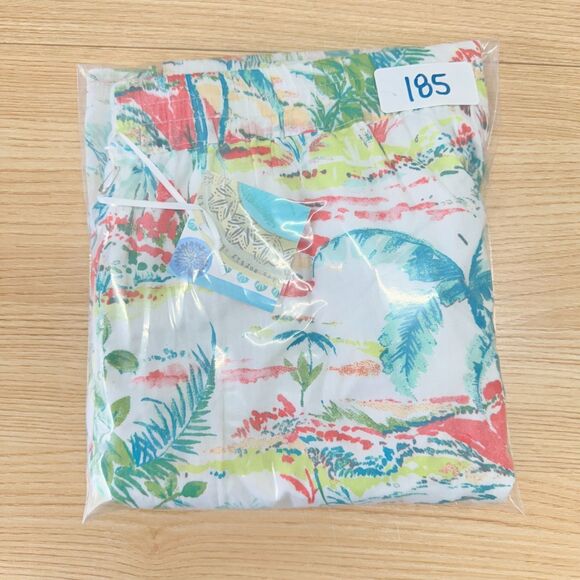 Sigrid Olsen Tropical Mini Skirt Women Medium Coastal Beachy Vaca Summer Flirty - Picture 10 of 10